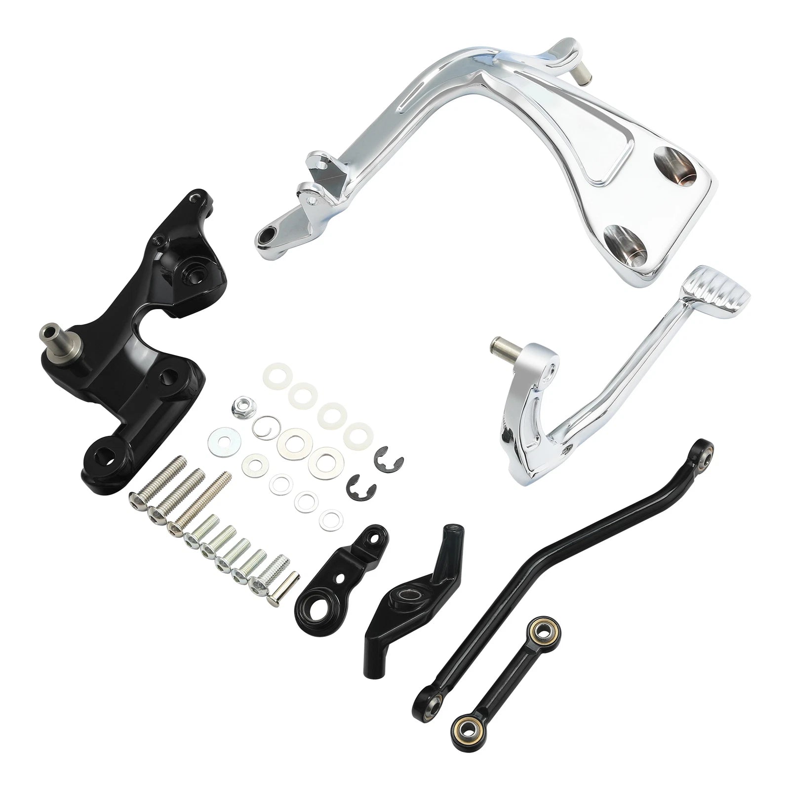 Mid Controls Shift Brake Side Kit for Harley Sport Glide Fat Bob (2018–2025)