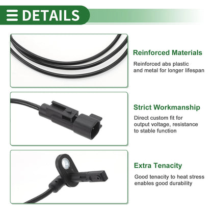 ABS Wheel Speed Sensor No. 22785577 for Opel Insignia (2008–2017) Rear Left