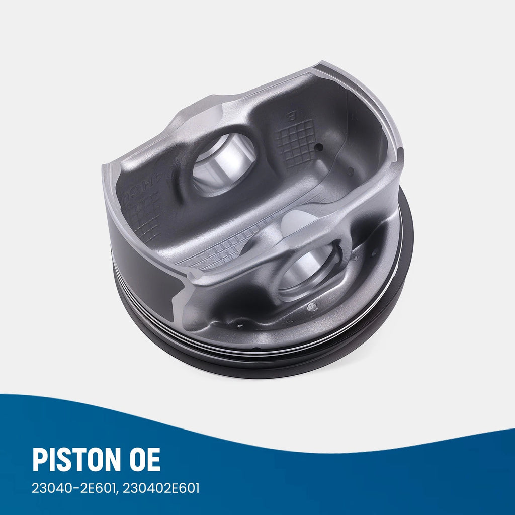 4X Piston & Rings Kit for Hyundai KIA Elantra 2.0L (2017–2018)