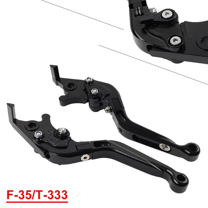 Folding Extendable Brake Clutch Levers for Daytona 675 (2013–2016)