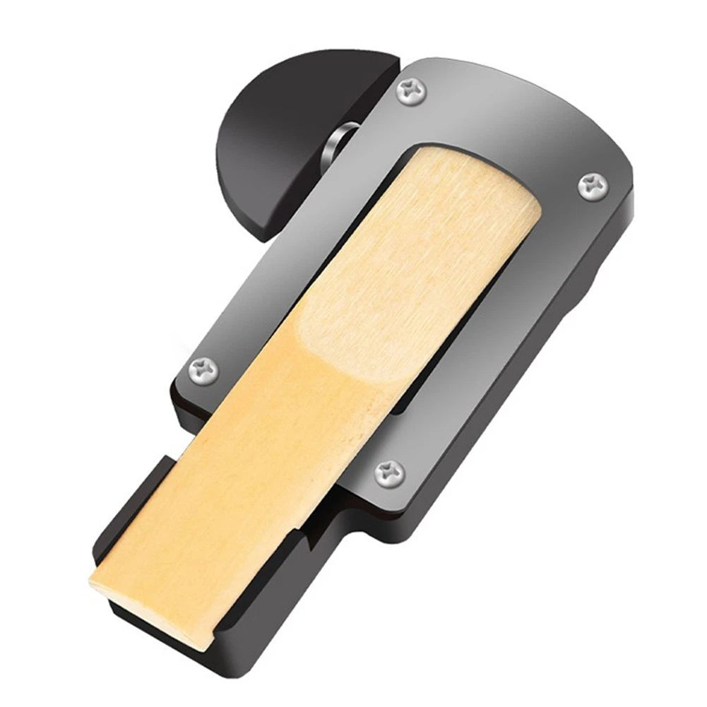 Portable Saxophone Clarinet Reed Cutting Tool with Rotary Knob