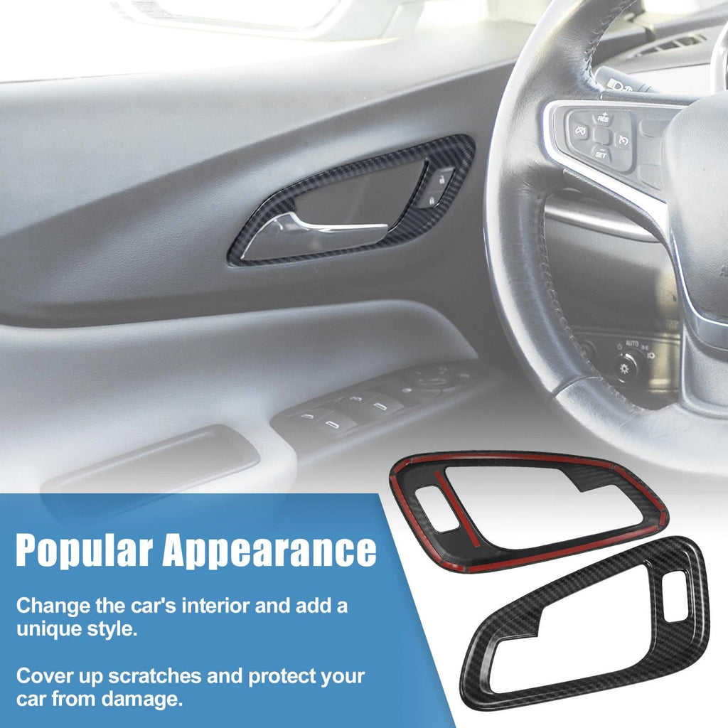 2 Pcs Inner Front Door Handle Patch Cover Replacement for Chevrolet Colorado (2015–2022)