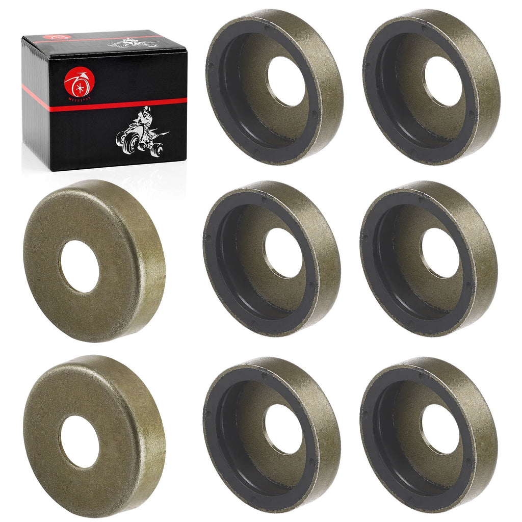 8pcs Front Arm Bushing Cap for Polaris Outlaw 50 90 110 RZR 170 Sportsman 90 110