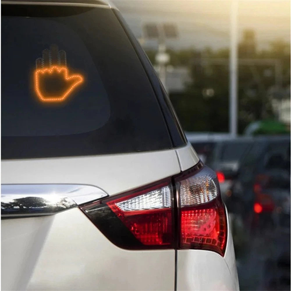 Illuminated Gesture Light for Car