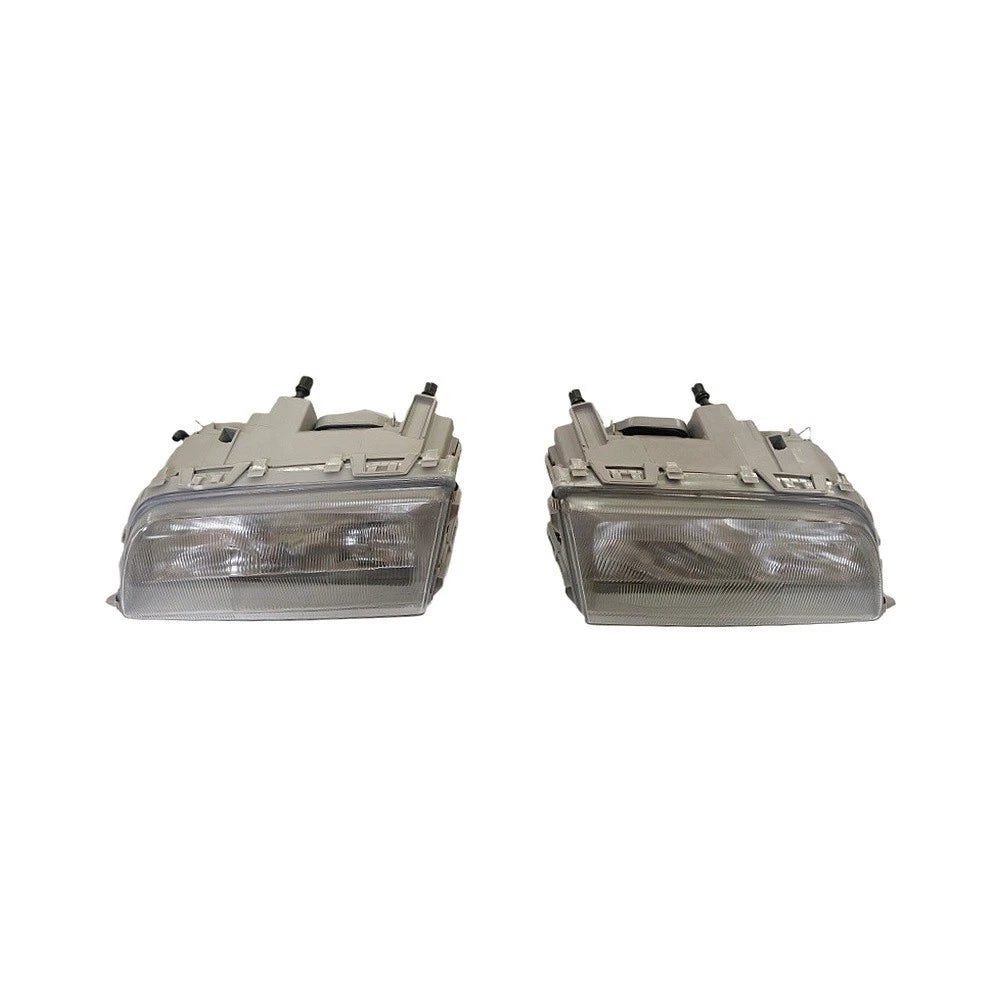 Headlight Set for Mercedes C-Class W202 (1994–1996) Gray ABS Construction