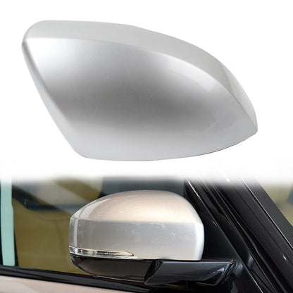 Rearview Mirror Cover Cap for Land Rover Range Rover Sport Discovery 4 5 (2014–2023) Silver