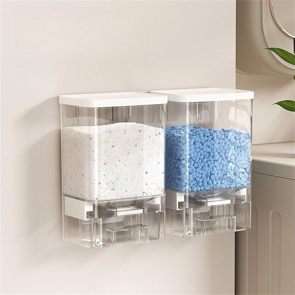 Laundry Detergent Dispenser for Home Storage Solution