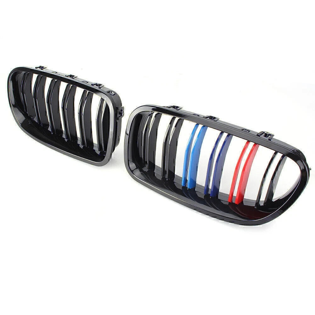Double Line Mesh Grille Trim for BMW F18/F10 (2010–2014)