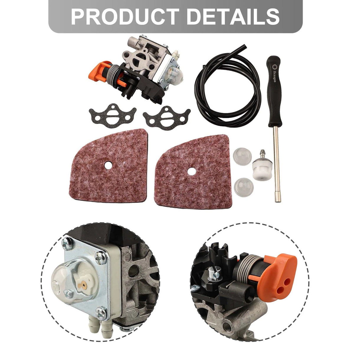 Replacement Carburetor for Multiple Models (No Known Part Numbers)