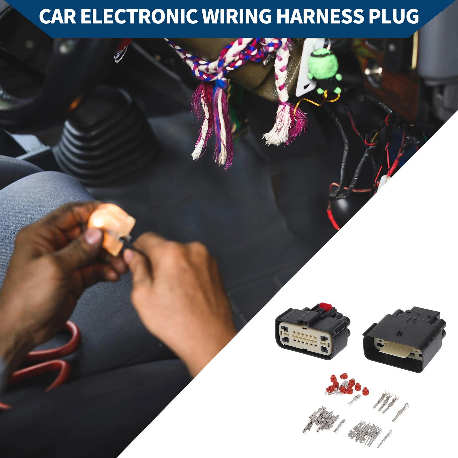 16 Pins Wiring Harness Plug for Buick