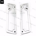 Saddlebag Latch Covers for Harley Hard Touring (2014–2023) - Chrome