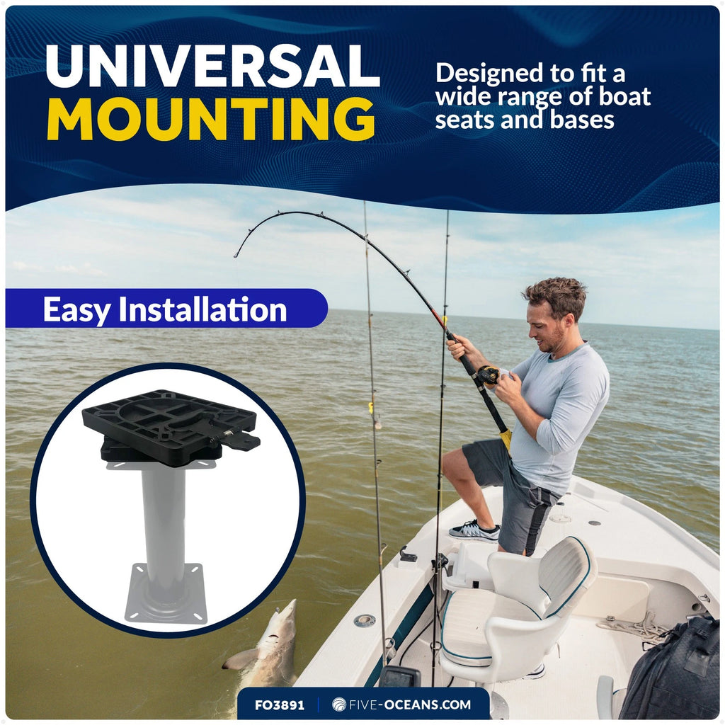 Quick-Release Seat Swivel Mount Bracket for Marine Boat FO3891
