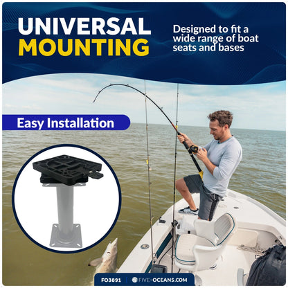 Quick-Release Seat Swivel Mount Bracket for Marine Boat FO3891