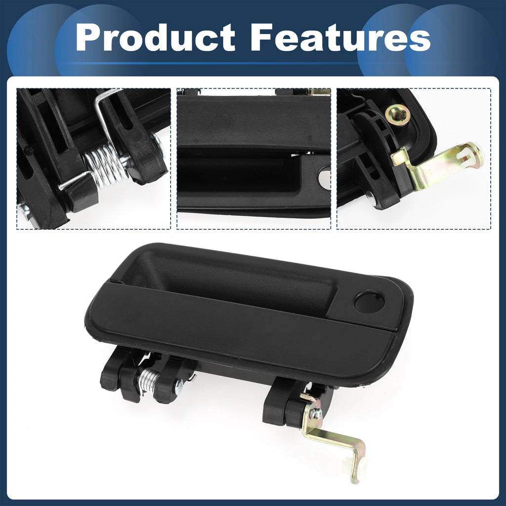 Front Right Door Handle for Hyundai Excel (1990–1994) Black