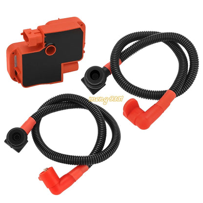 Ignition Coil Set with Spark Plug Wire for Polaris Ranger 800 (2011–2016) RZR 800 (2011–2014)