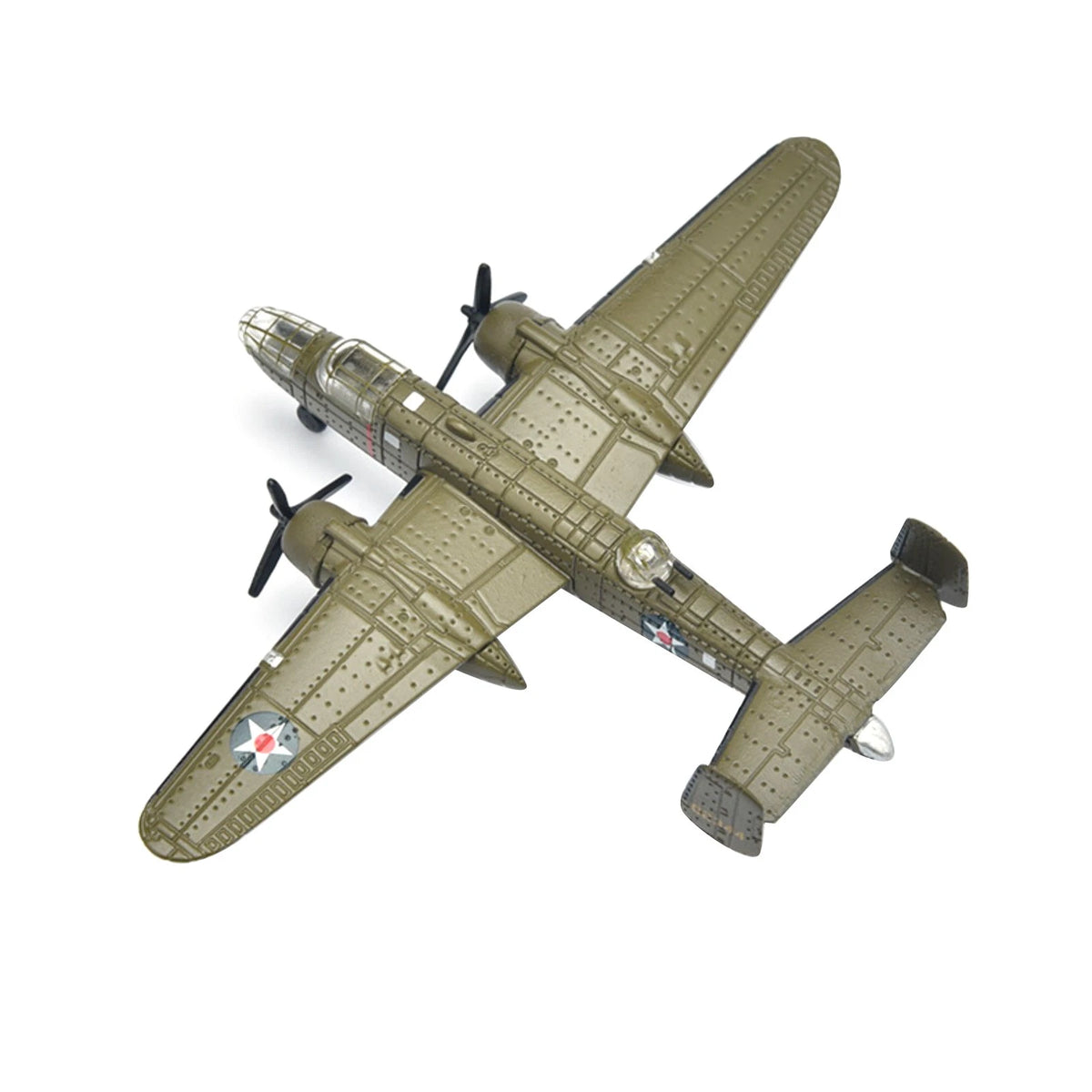1 Set 1:200 Scale B-25 Mitchell Bomber Model Kit (WWII)