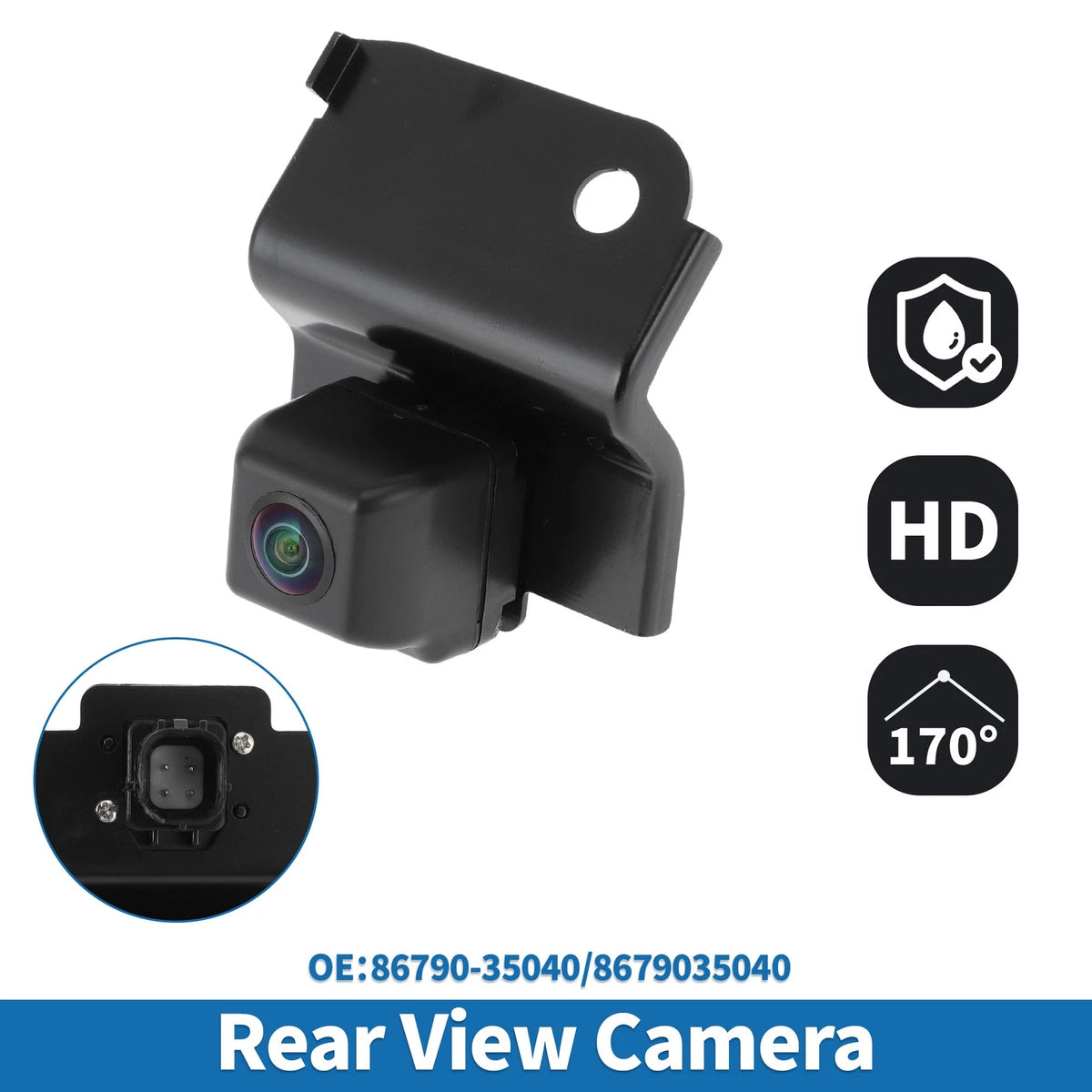 Rear View Park Assist Backup Camera 590934 for Chevrolet Avalanche (2007–2008)