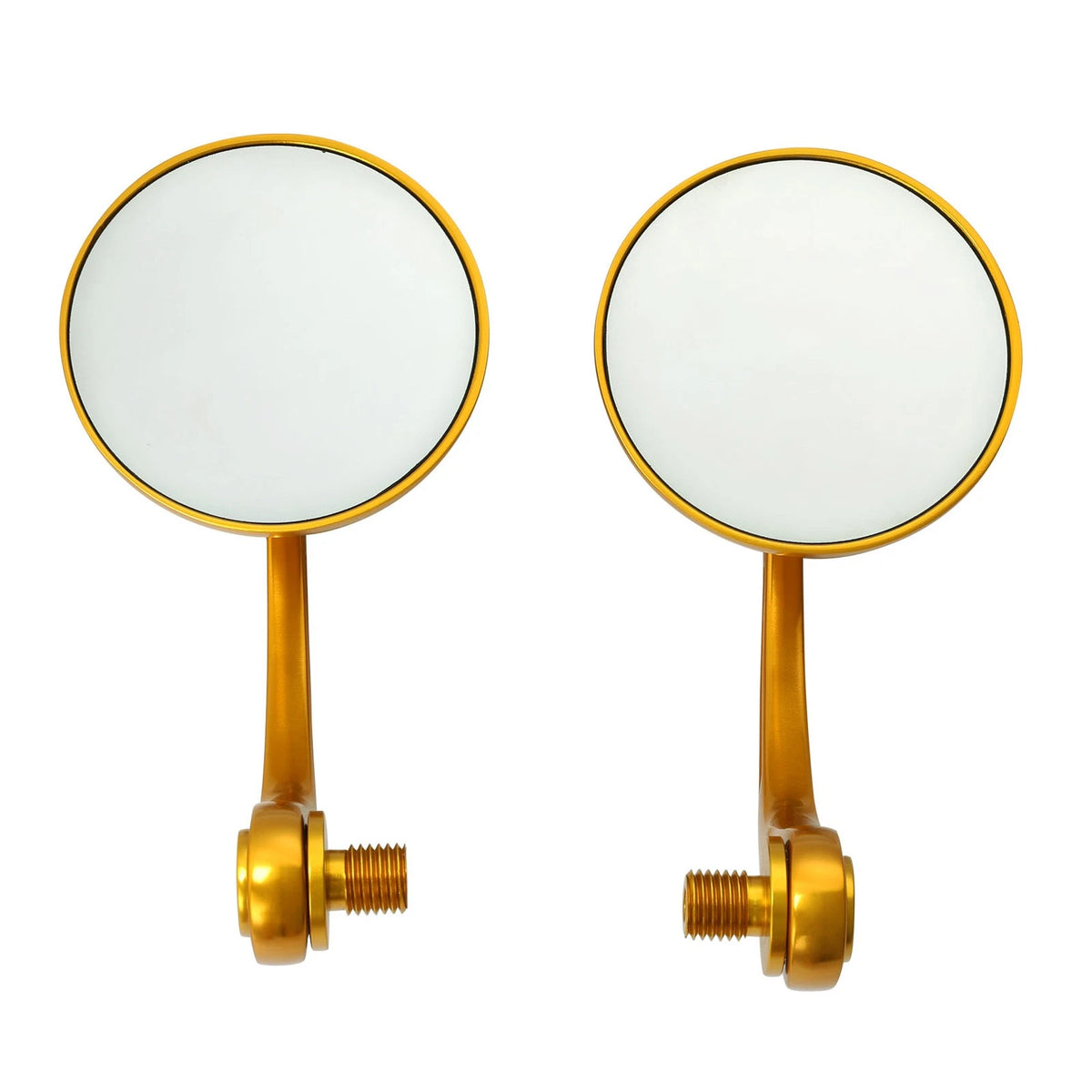 Gold Handle Bar End Rearview Mirrors for Harley Sportster S (2021–2025)