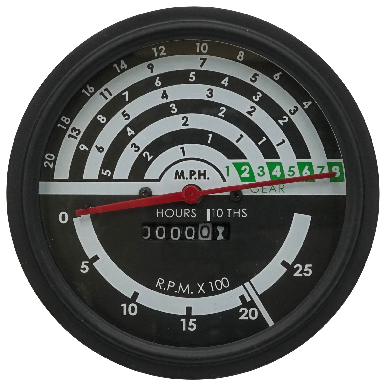 Tachometer Gauge Replacement for John Deere 300B 401C 540A 8?? Series (??–??)