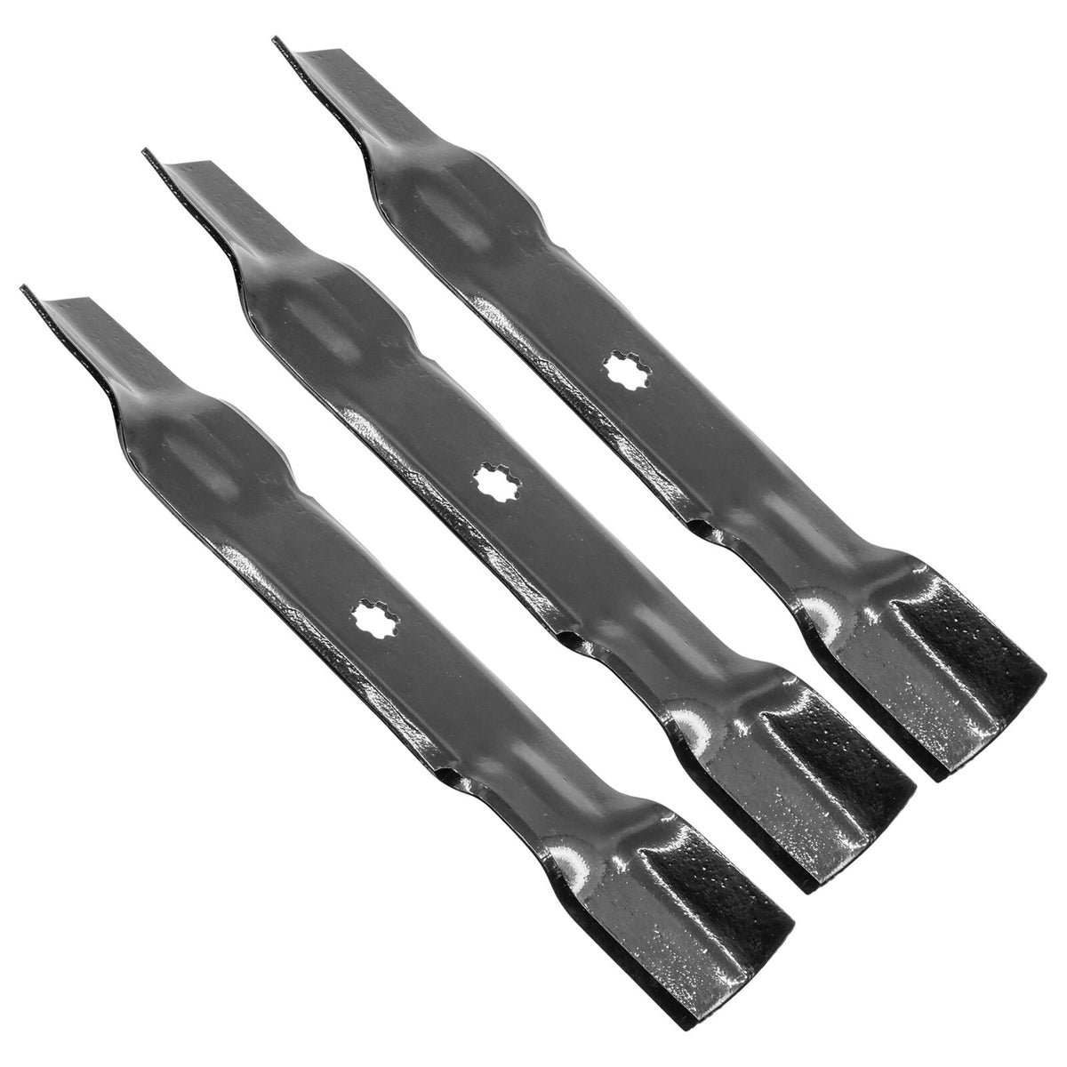 Deck Blade Set Replacement for John Deere 145 155C D140 D150 D160 (2014–2018)