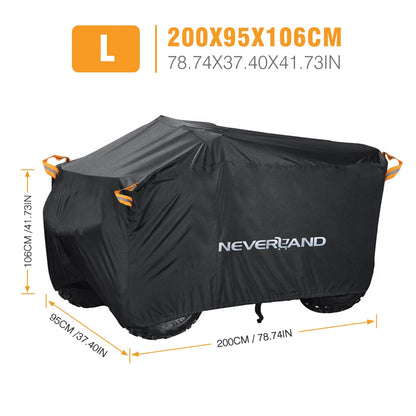 Lawn Mower Tractor Cover for Riding Mowers (Up to 78")