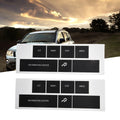 Dash Panel Button Repair Stickers for Chrysler Jeep