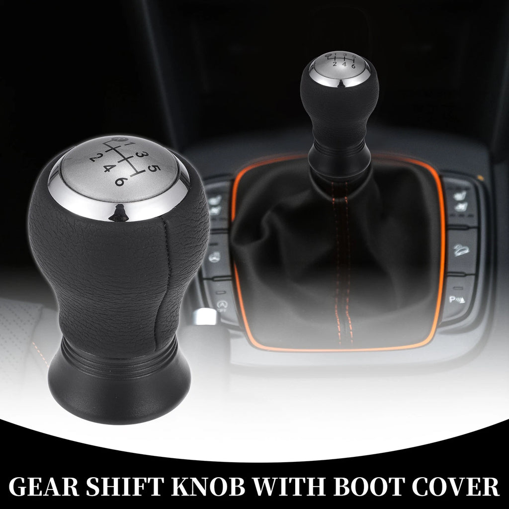 6 Speed Manual Gear Shift Knob Replacement for Toyota Yaris (2005–2010)