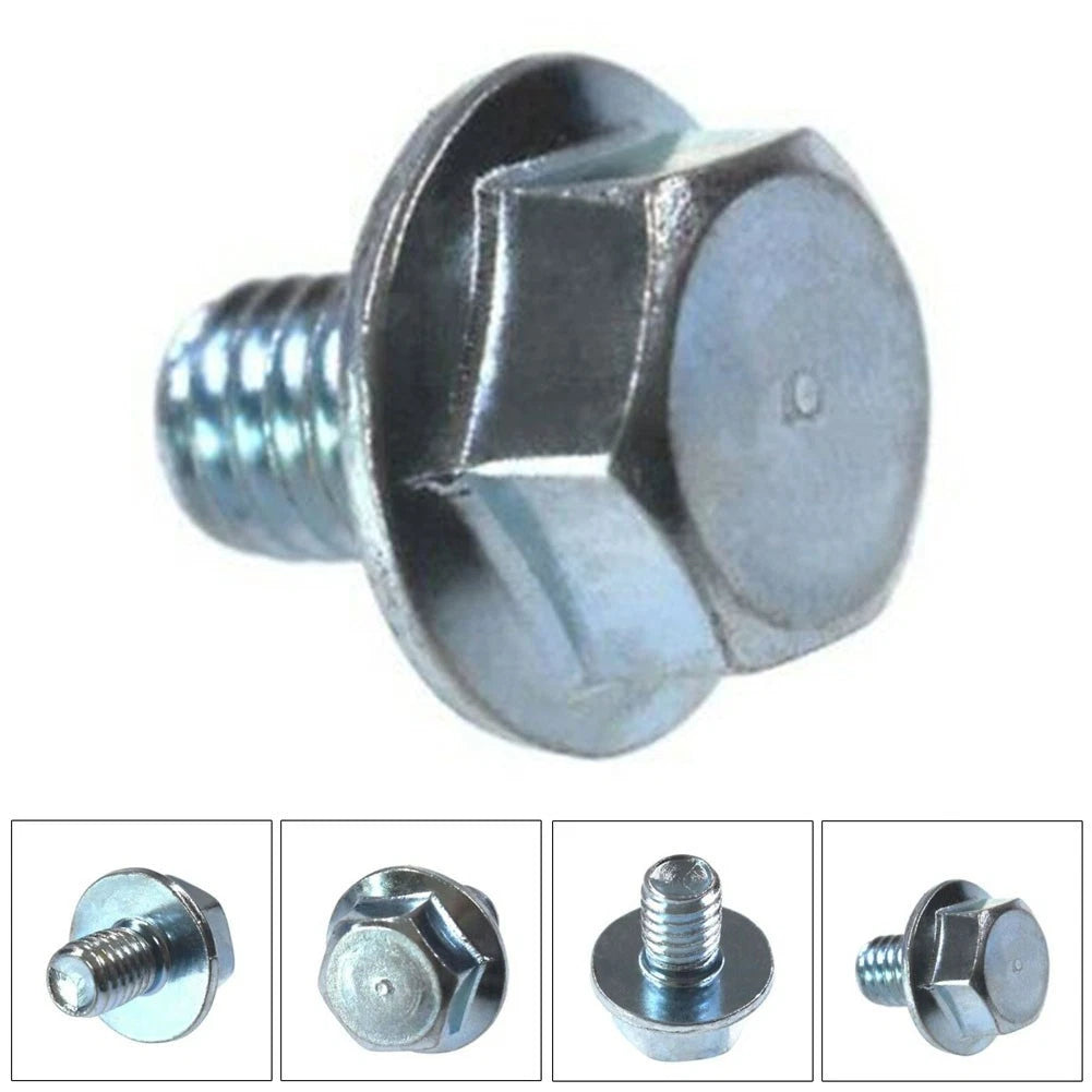 10x Screw Bolt for Lawn Mower Recoil Starter