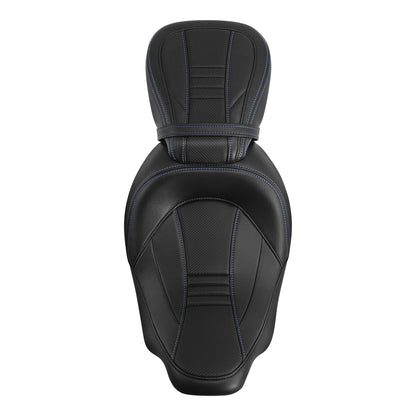 Driver Passenger Seat for Harley Touring Electra Street Road Glide (2009–2023)