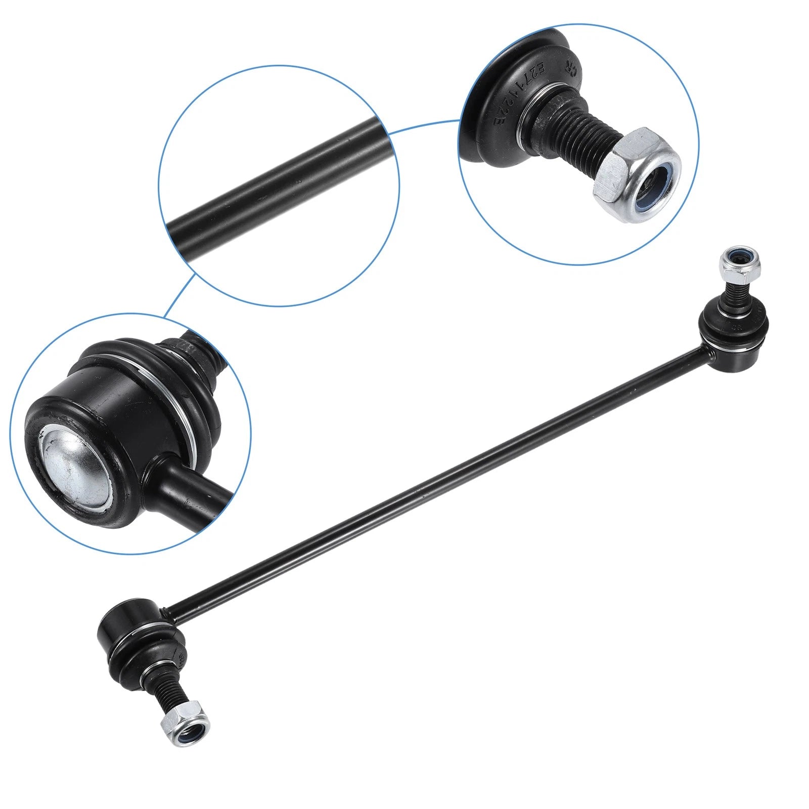 2X Front Sway Bar Link Stabilizer End Link for Audi A3 (2006–2013)
