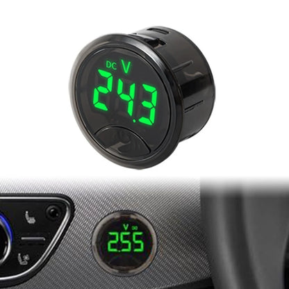 Touch Switch DC 7120V Battery Voltmeter for Cars and RVs
