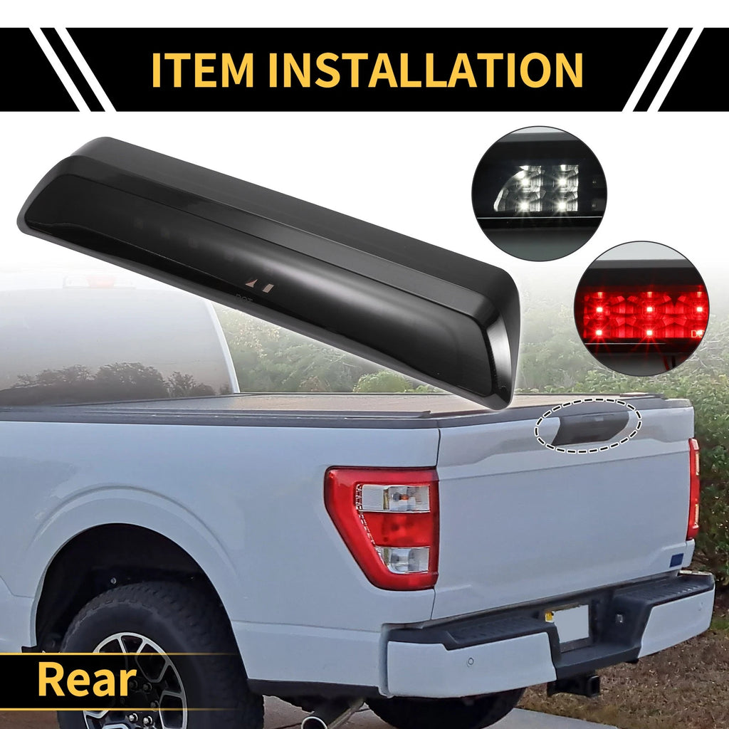 LED Third Brake Light Smoked Lens Replacement for Toyota Tundra (2007–2018)