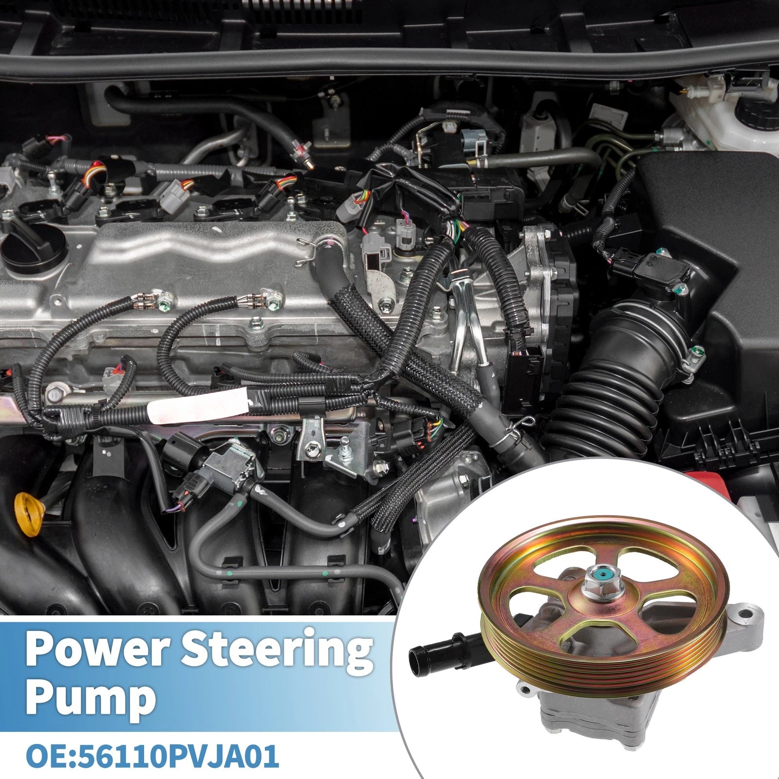 Power Steering Pump Replacement for Honda Odyssey (2005–2010)