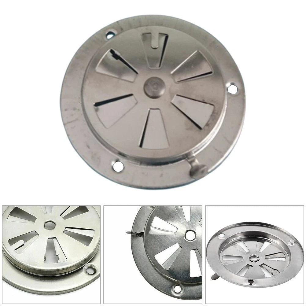 Vent Damper Air Control Valve for BBQ (9.5x9.5x3cm)
