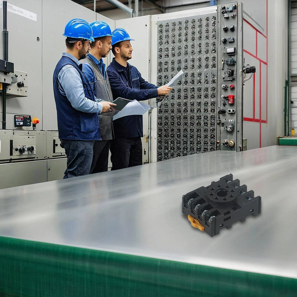 Timer Relay Socket Base for Standard Screw Hole Position (Universal)
