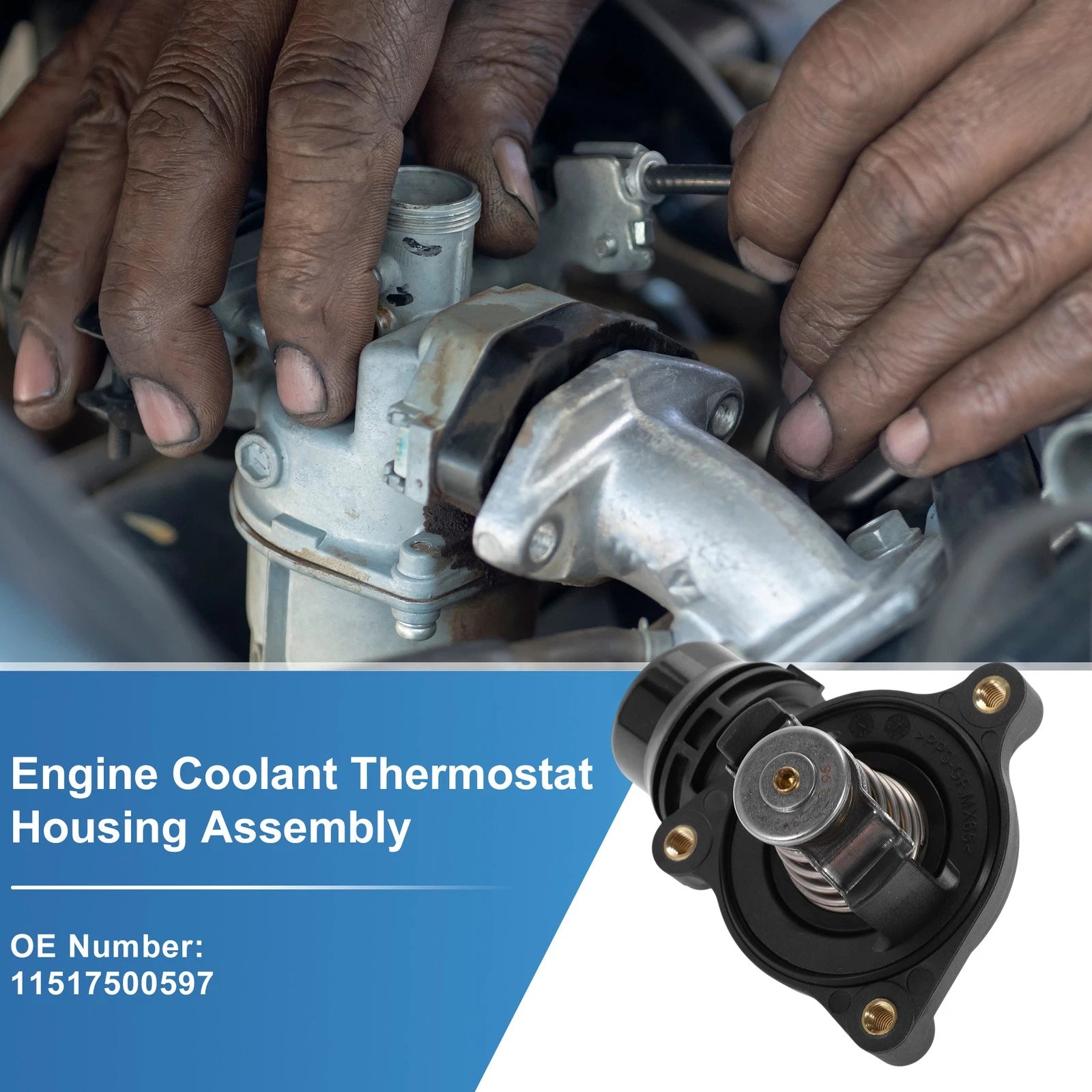 Engine Coolant Thermostat Housing Replacement for BMW Z4 (2005–2009)