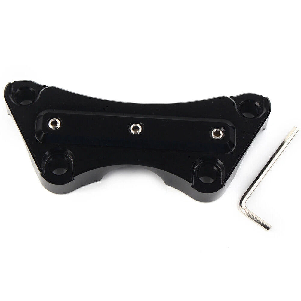 Black Top Handlebar Riser Clamp for Harley Touring (FLHX/R)