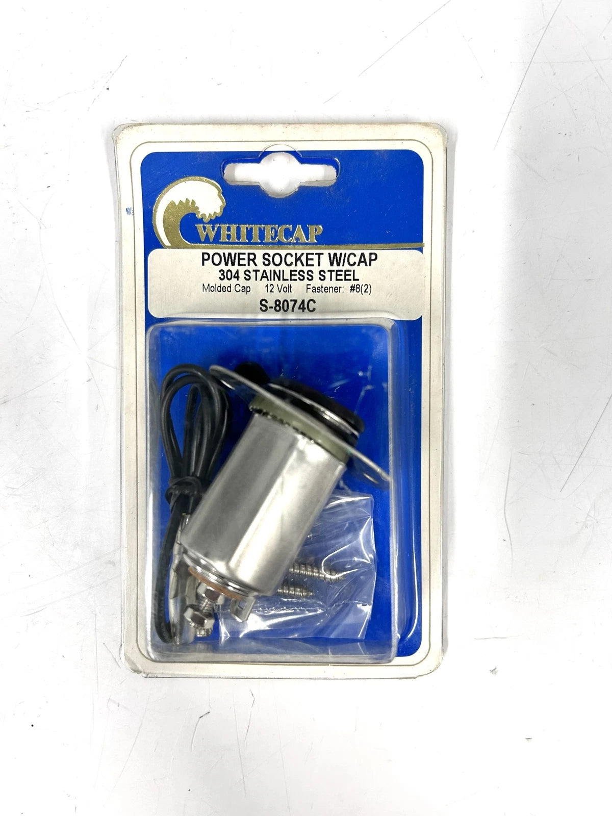 Power Socket with Cap for Whitecap S-8074C (12V)