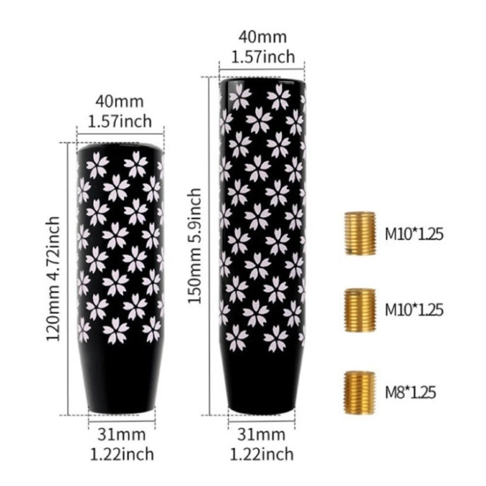 Oriental Themed Gear Shift Knob for Universal Fit (12cm, 15cm)