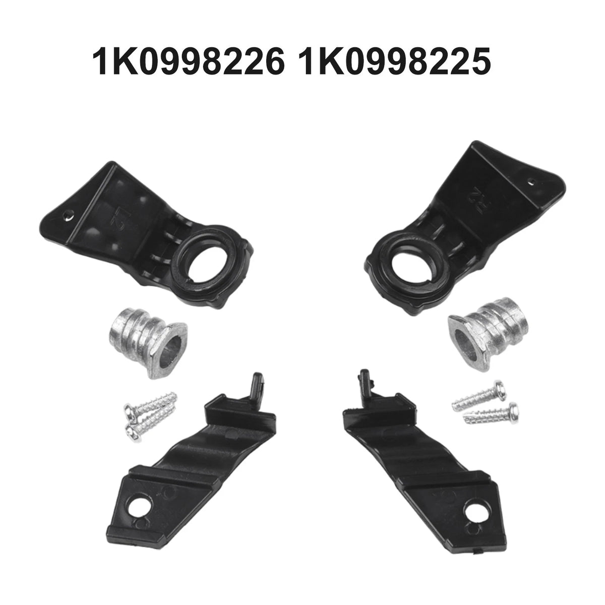 Headlamp Headlight Bracket Tab Repair Kit for Golf V (1K1) Left & Right