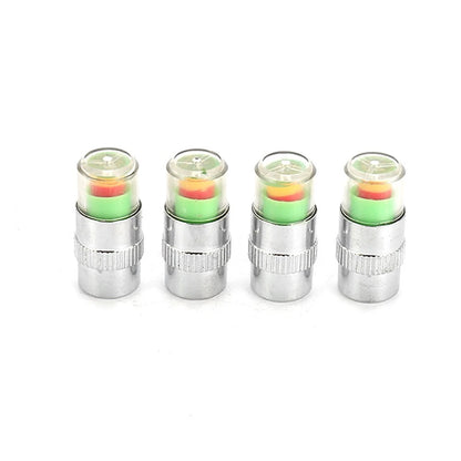 8PC Car Tire Pressure Monitor Valve Stem Cap Sensor Indicator 3 Color