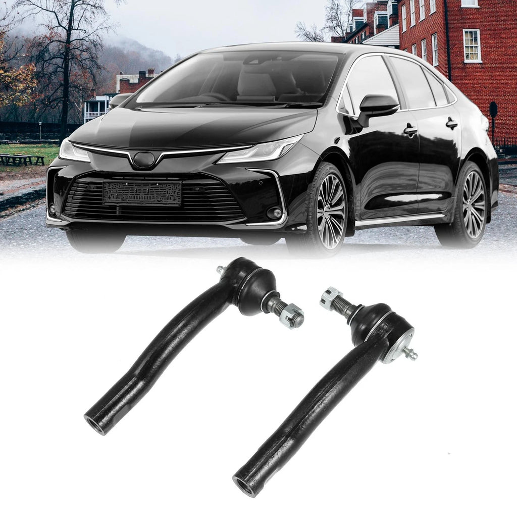 Outer Tie Rod End Links 2PCS Front Replacement for Toyota Corolla (2003–2008)