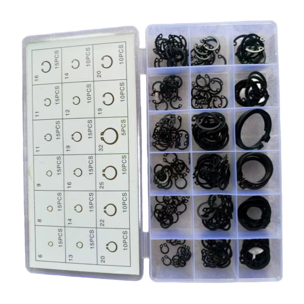 225pcs Circlip Snap Ring Set for (Internal Elastic)