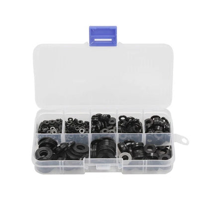 250pcs Plastic Washers for Metric M2-M8 Assortments