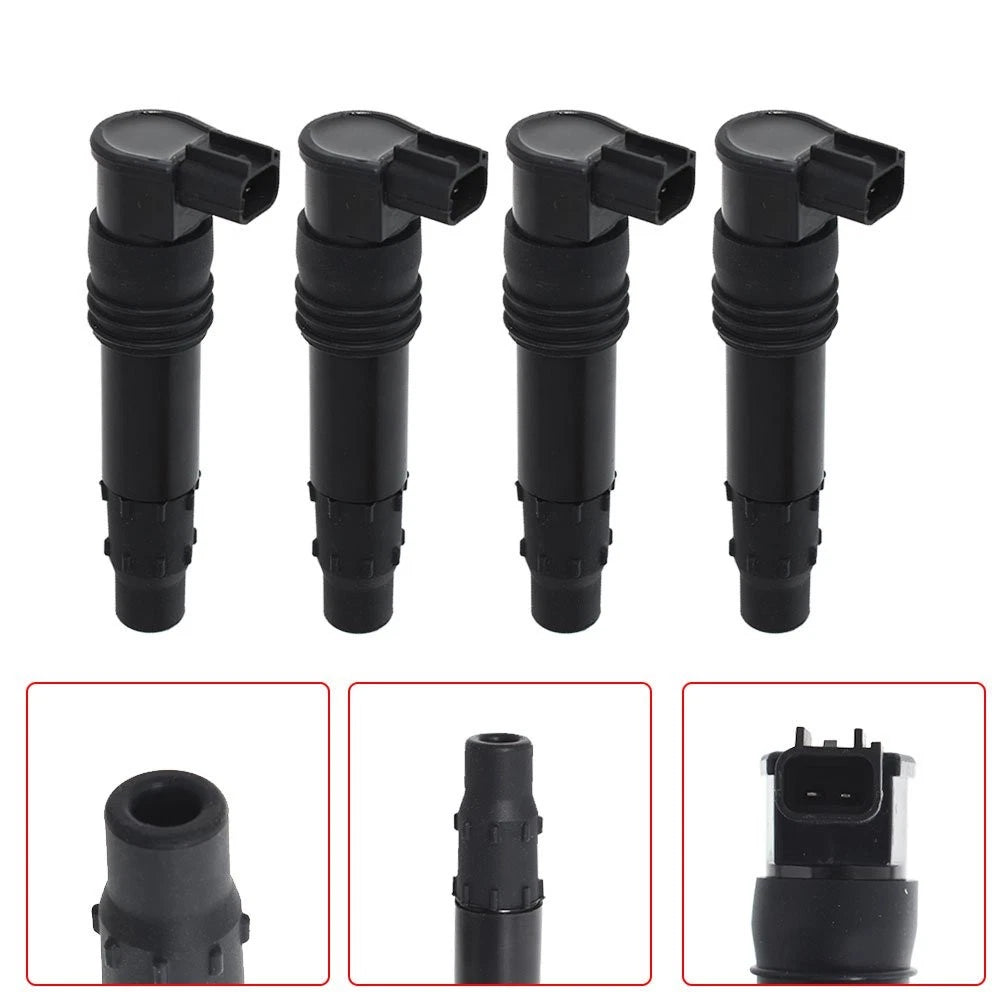 Set of 4 Ignition Coils for Suzuki GSX-R1000 (2001–2008)