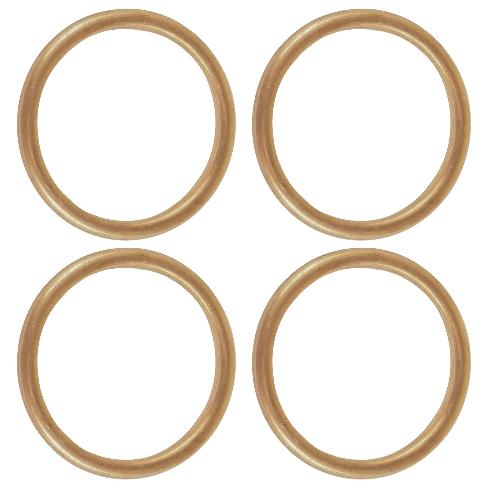 4-Pack Exhaust Pipe Gasket for Honda CB600F 599 (2004–2006)