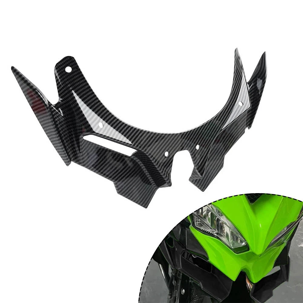 Carbon Fiber Front Spoiler Winglet for Kawasaki ZX-25R (2020–2023)