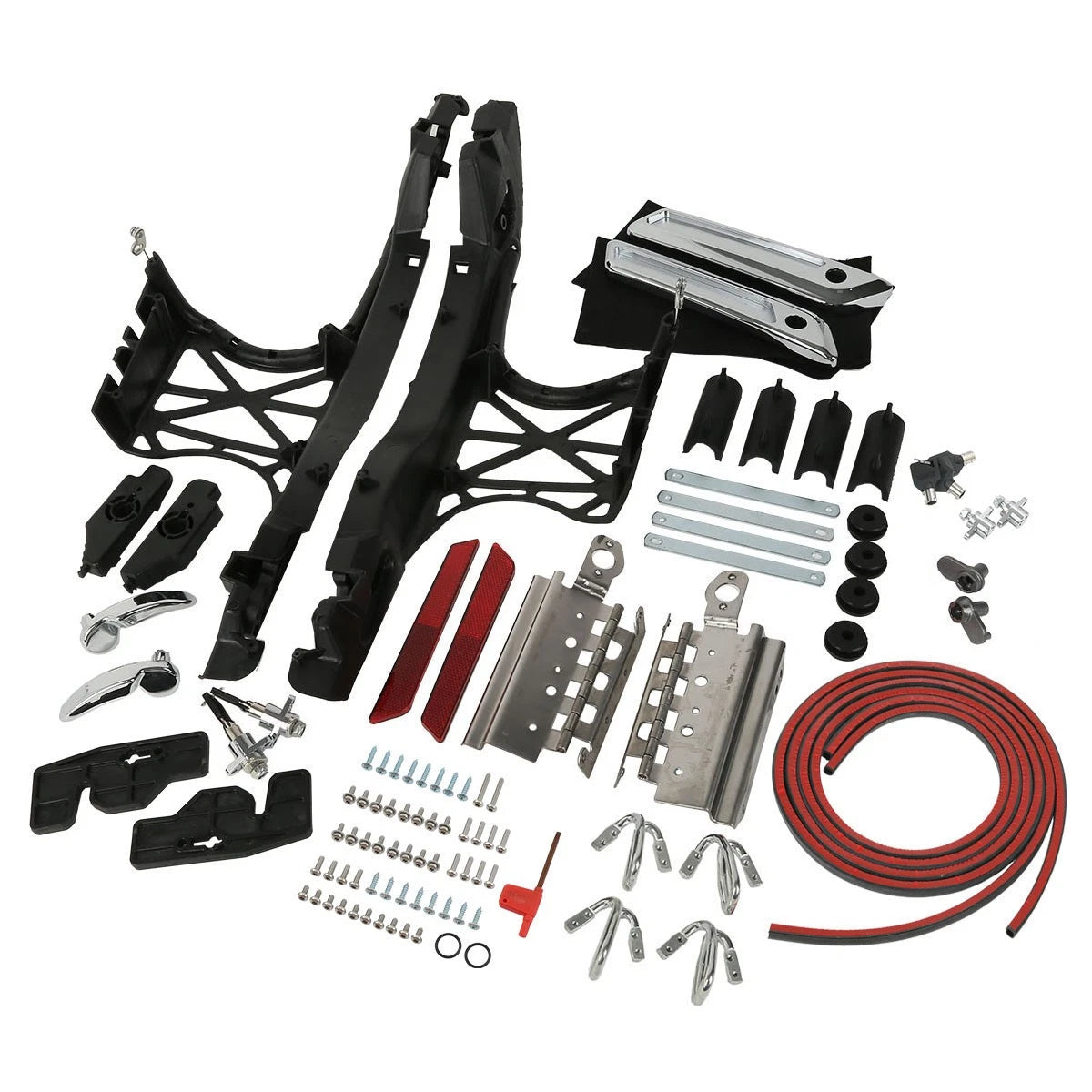 One Touch Opening Saddlebag Latch System for Harley Touring (2014–2024)