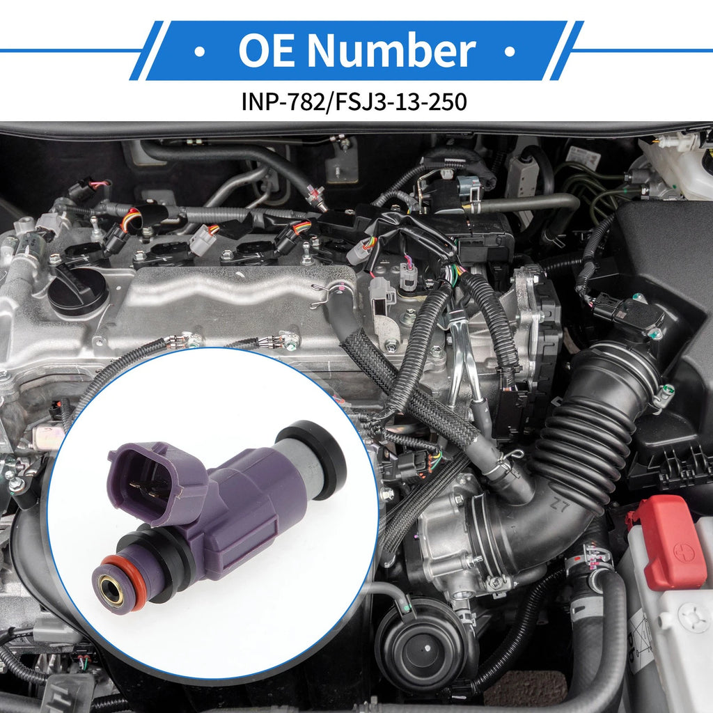 Fuel Injector Replacement for Mazda Protege 2.0 (2001–2003) 1 Piece Purple