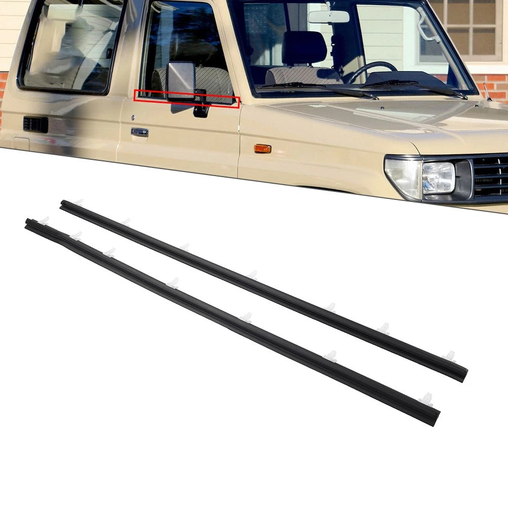 Outer Window Seal for Toyota Landcruiser 70 Series HZJ79 (1990–2006) Black